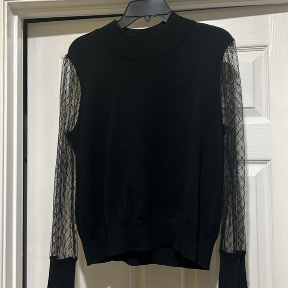 Black Madison + Hudson Blouse Size Large - Picture 9 of 12